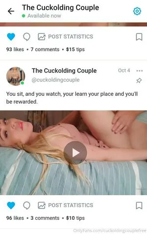 Cuckoldingcouplefree OnlyFans Leaked Free Thumbnail Picture - #f5a2HJXbp6