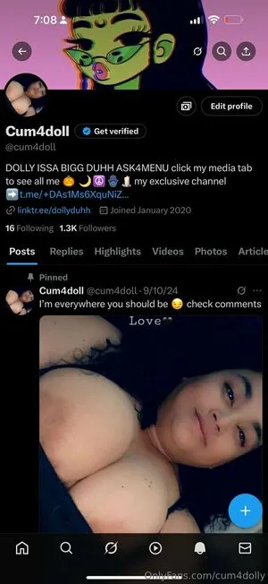 Cum4dolly OnlyFans Leaked Free Thumbnail Picture - #WEx8nbcd1F