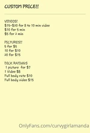 Curvygirlamanda OnlyFans Leaked Free Thumbnail Picture - #erm0zMZZw7