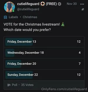 Cutielifeguard OnlyFans Leaked Free Thumbnail Picture - #1GgREDQ7Vc