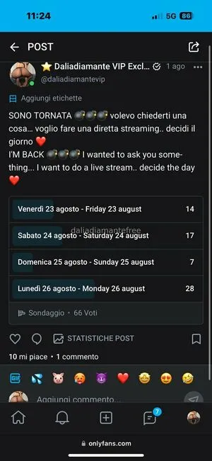Daliadiamante OnlyFans Leaked Free Thumbnail Picture - #iBZ7rspHP0