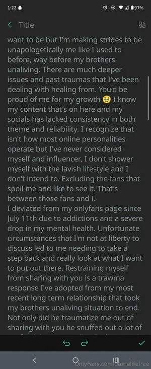 Damelifefree OnlyFans Leaked Free Thumbnail Picture - #lUIAPiDG7O