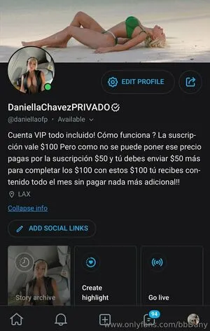 daniellachavez OnlyFans Leaked Free Thumbnail Picture - #7hX87gPjGl