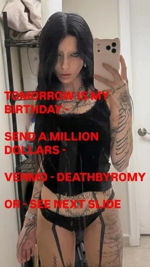 Deathbyromy OnlyFans Leaked Free Thumbnail Picture - #gXy68jVTQM