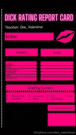 Dee Valentinee OnlyFans Leaked Free Thumbnail Picture - #KD66KA5Rsw