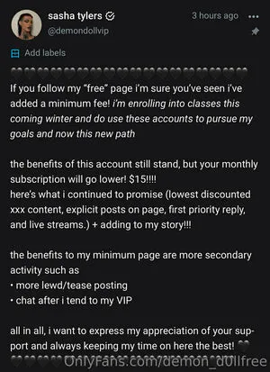 Demon D0llfree OnlyFans Leaked Free Thumbnail Picture - #qE0ZUGclNt