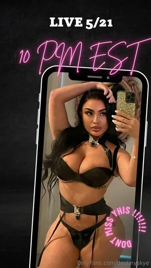 Destinyskye OnlyFans Leaked Free Thumbnail Picture - #BSynyRwAn1