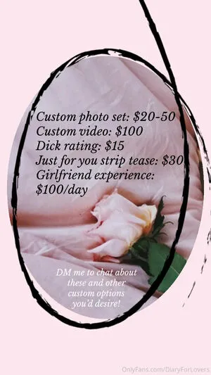 Diaryforlovers OnlyFans Leaked Free Thumbnail Picture - #p9oITpyjb8