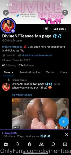 Divinenftease OnlyFans Leaked Free Thumbnail Picture - #1BU29Pl6gD