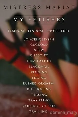 Domina Mary OnlyFans Leaked Free Thumbnail Picture - #o2lP9LigLJ