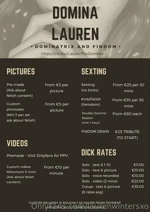 Dominalauren OnlyFans Leaked Free Thumbnail Picture - #vmMO4gOaUj