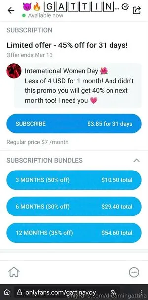 Dreamingattina OnlyFans Leaked Free Thumbnail Picture - #weNGB5Vu9G