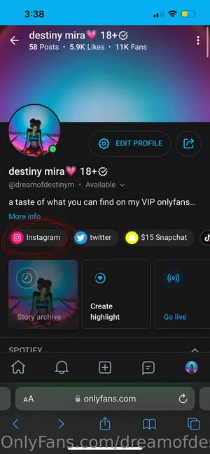 Dreamofdestinym OnlyFans Leaked Free Thumbnail Picture - #Q9nr44qs40