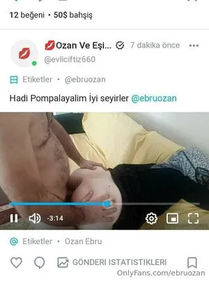 Ebruozan OnlyFans Leaked Free Thumbnail Picture - #2eOoL0nmt9