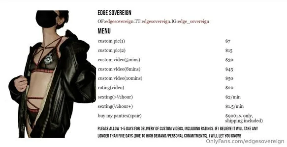 Edgesovereign OnlyFans Leaked Free Thumbnail Picture - #1mYm3M5uEg