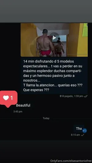 Eliseoantoniofree OnlyFans Leaked Free Thumbnail Picture - #kE0bUyy18v