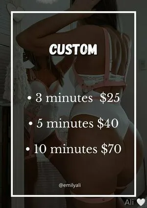 Emilyali OnlyFans Leaked Free Thumbnail Picture - #CcgtYQ4wIx