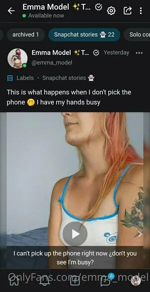 Emma Model OnlyFans Leaked Free Thumbnail Picture - #RozuJQl3nC