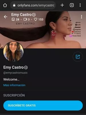 Emycastromusic OnlyFans Leaked Free Thumbnail Picture - #Ibac02fgv2