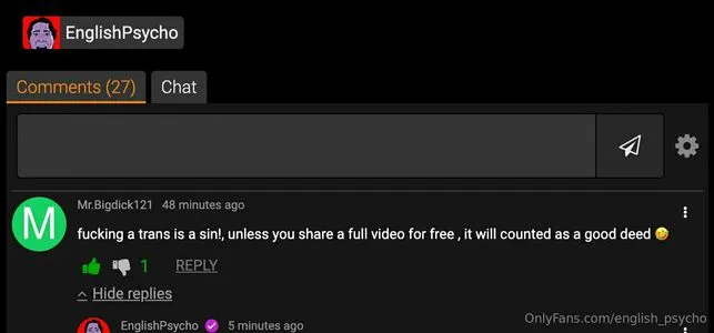 English Psycho OnlyFans Leaked Free Thumbnail Picture - #GMNjZ2jRHZ