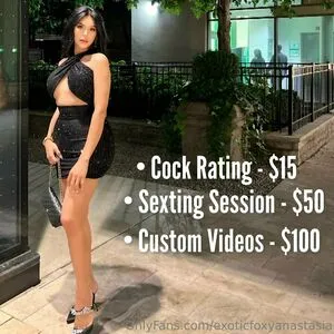 Exoticfoxyanastasia OnlyFans Leaked Free Thumbnail Picture - #Mdy5oJaQzN