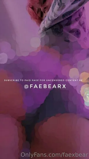 Faexbear OnlyFans Leaked Free Thumbnail Picture - #OnaVkyLTSP