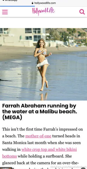 Farrahabraham OnlyFans Leaked Free Thumbnail Picture - #dbXuQ5E88G