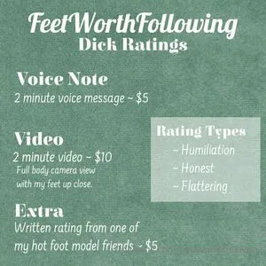 Feetworthfollowing OnlyFans Leaked Free Thumbnail Picture - #hX8a5cfERE