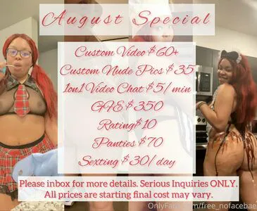 Free Nofacebae OnlyFans Leaked Free Thumbnail Picture - #9qAXJJdpPW
