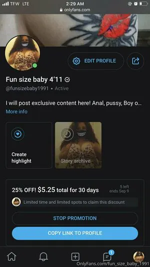 Fun Size Baby OnlyFans Leaked Free Thumbnail Picture - #AkL97aizQP