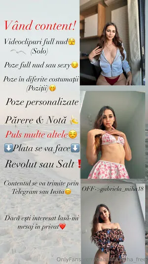 Gabriela Miha Free OnlyFans Leaked Free Thumbnail Picture - #cIm9RXj35d