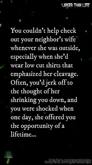 Giantessclips OnlyFans Leaked Free Thumbnail Picture - #KlawRkkVmy