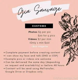 Giasauvage Free OnlyFans Leaked Free Thumbnail Picture - #CPcnQh325N