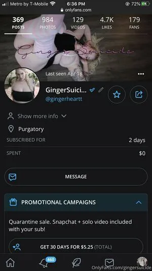 Gingerhart OnlyFans Leaked Free Thumbnail Picture - #iEu5mzoYcl