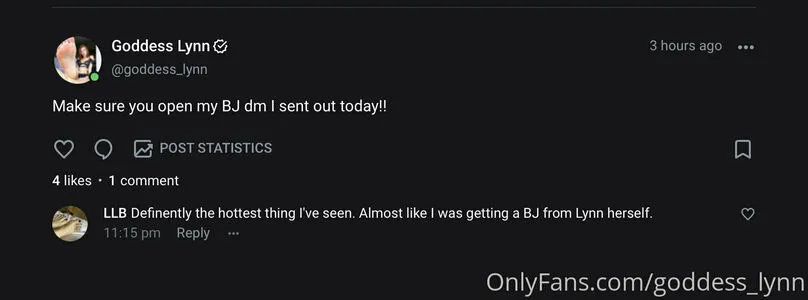 Goddess Lynn OnlyFans Leaked Free Thumbnail Picture - #cSvRCzdCG2