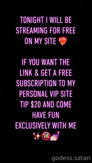 Goddess Satan OnlyFans Leaked Free Thumbnail Picture - #q0G2bwoieA