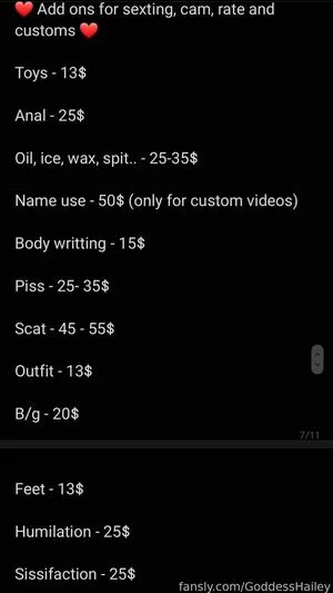 Goddesshailey OnlyFans Leaked Free Thumbnail Picture - #FQMiN7FEPn