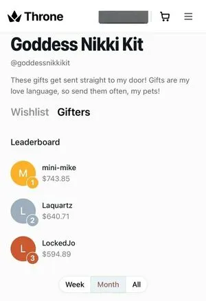 Goddessnikkikit OnlyFans Leaked Free Thumbnail Picture - #xuc41P5CCB