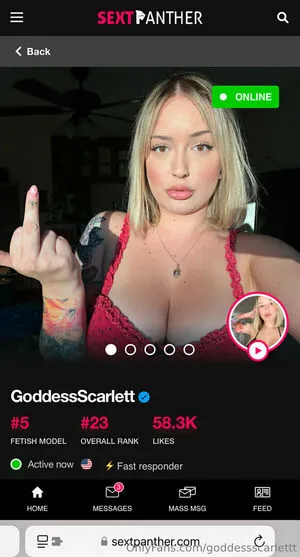 Goddessscarlettt OnlyFans Leaked Free Thumbnail Picture - #r9FYelAiZI