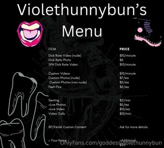 Goddessviolethunnybun OnlyFans Leaked Free Thumbnail Picture - #CsLJVBwk9G