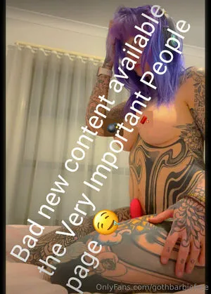 Gothbarbiefree OnlyFans Leaked Free Thumbnail Picture - #rbct3CksRe