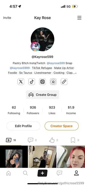 Gothicrose5599 OnlyFans Leaked Free Thumbnail Picture - #njnIuvlYTh