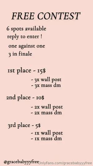 Gracebabyyyfree OnlyFans Leaked Free Thumbnail Picture - #QG3wXOTcqW