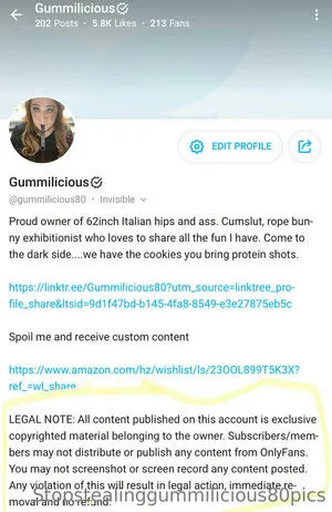 Gummilicious80 OnlyFans Leaked Free Thumbnail Picture - #MmUtdkn9EP