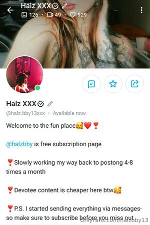 Halzbby13 OnlyFans Leaked Free Thumbnail Picture - #L3AzGJHLRf