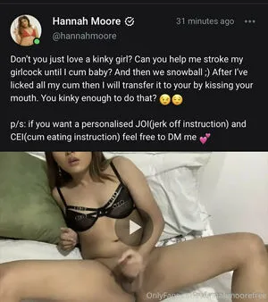 Hannahmoorefree OnlyFans Leaked Free Thumbnail Picture - #e8kZZ15jTP