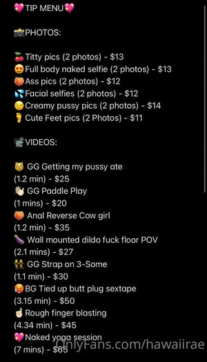 Hawaiirae OnlyFans Leaked Free Thumbnail Picture - #HSN8rnKygi