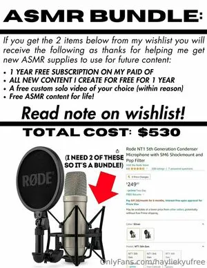 Hayliekyufree OnlyFans Leaked Free Thumbnail Picture - #IrTQozMQWN