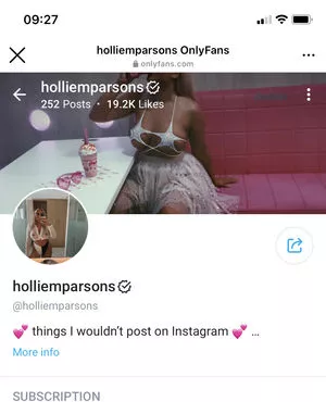 Hollie M Parsons OnlyFans Leaked Free Thumbnail Picture - #sH4Z6k4clR