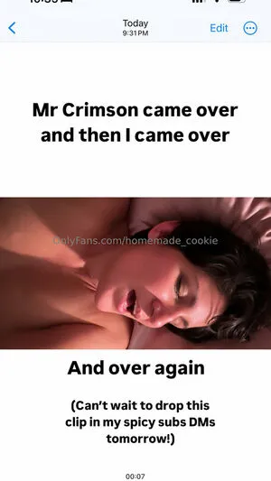 Homemade Cookie OnlyFans Leaked Free Thumbnail Picture - #5RVDTwWD6r